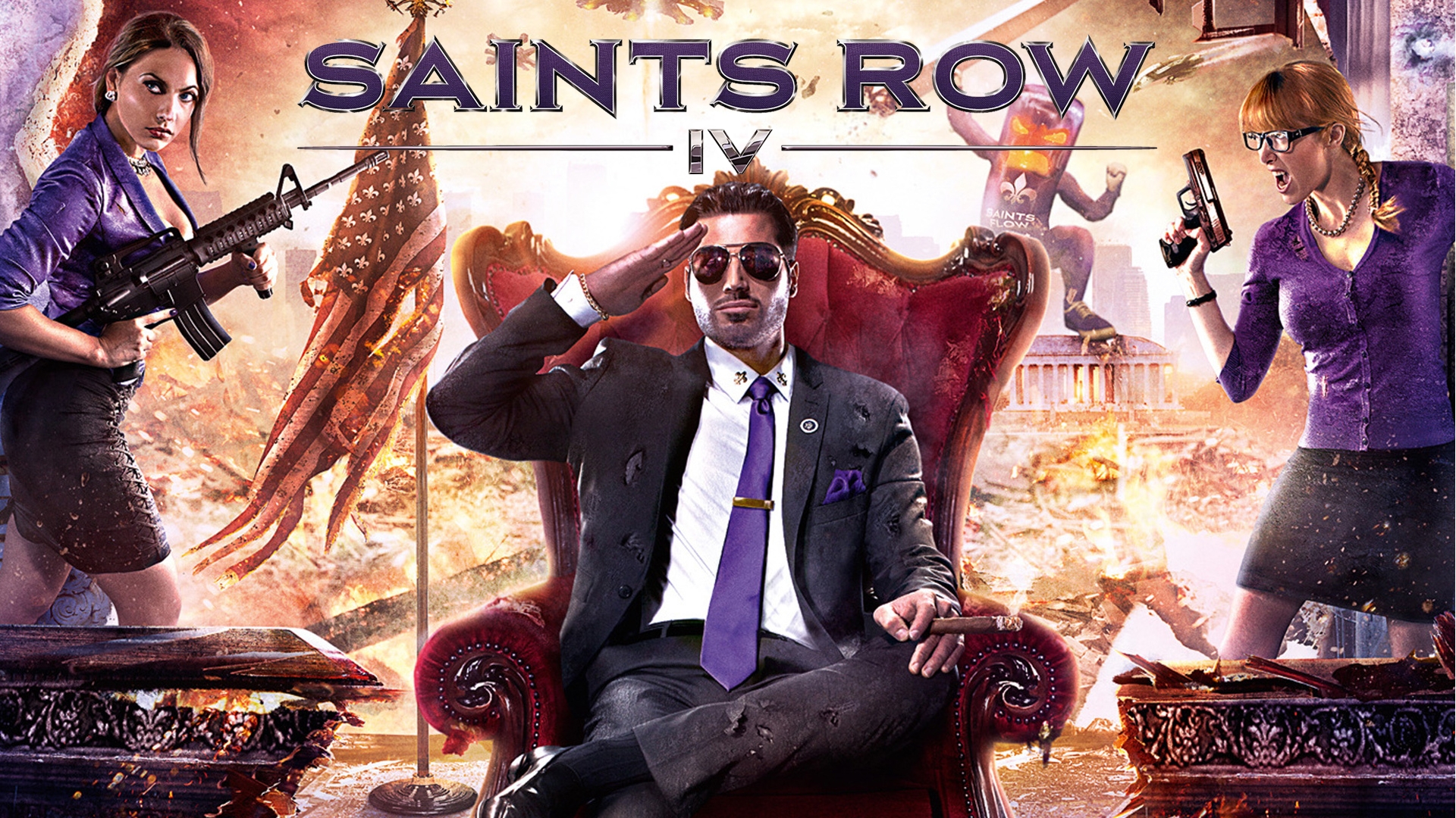 Jogo Saints Row IV Re-Elected Nintendo Switch no Paraguai