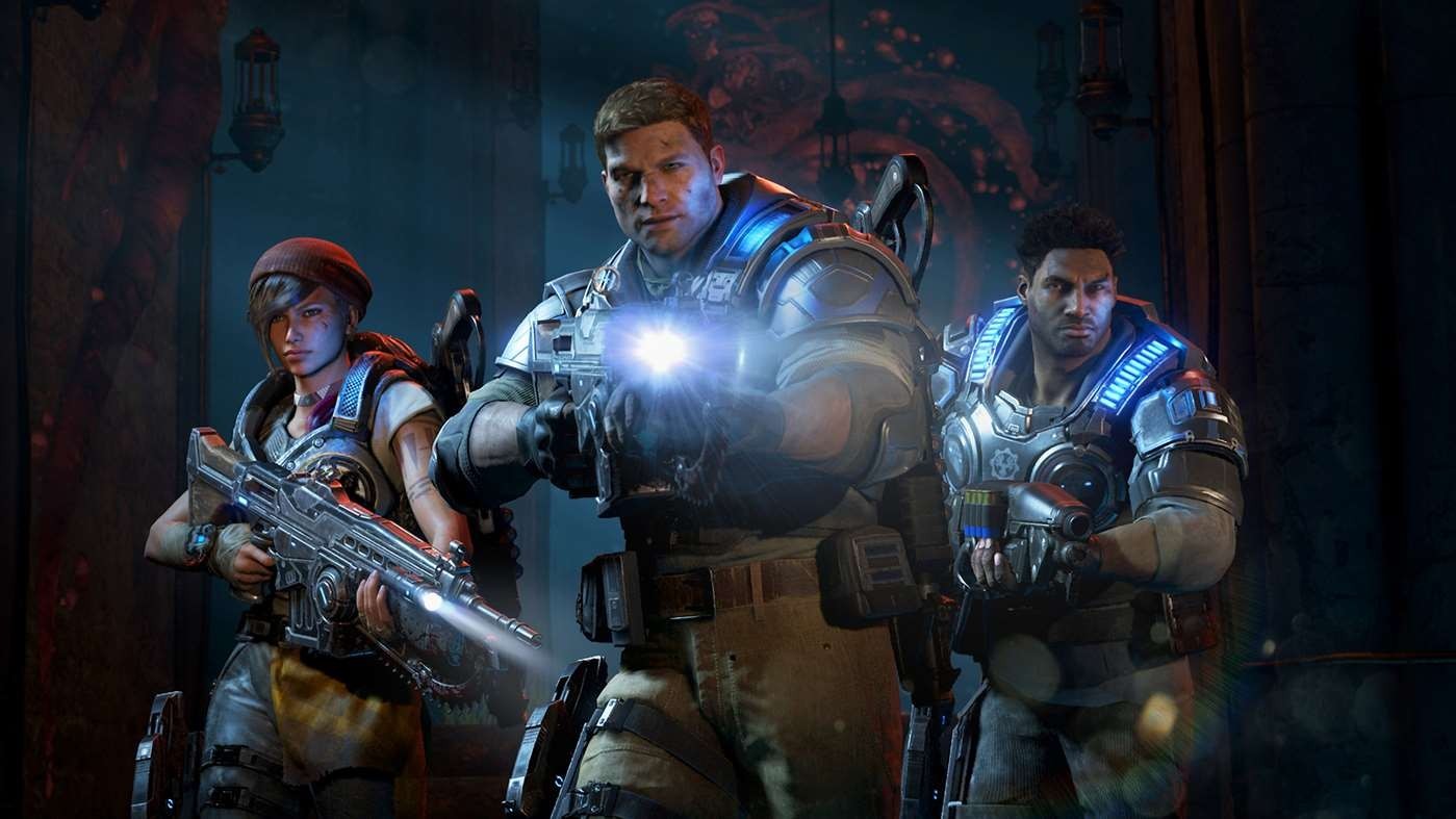 Jeux gears of war 4 pour console Microsoft Xbox one - Instant comptant