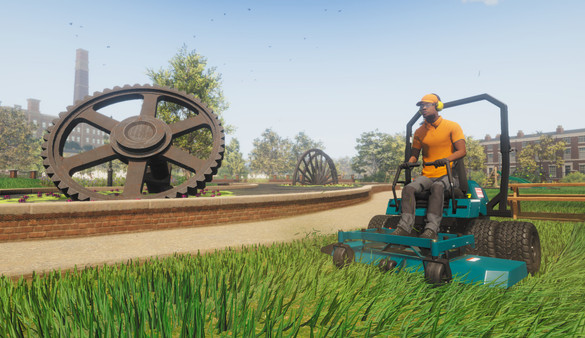 Lawn Mowing Simulator - Heritage Park screenshot 1