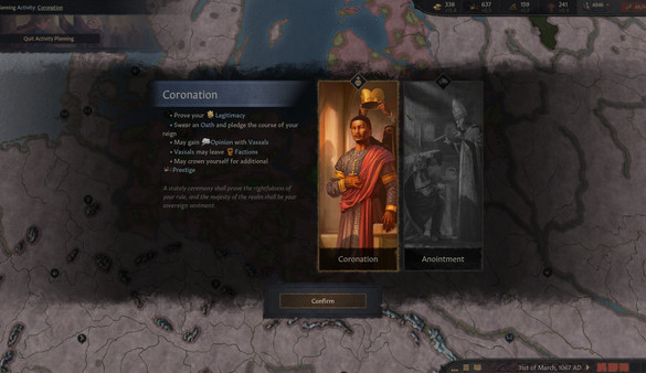 Crusader Kings III: Coronations screenshot 1