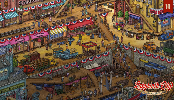 Labyrinth City: Pierre the Maze Detective screenshot 1