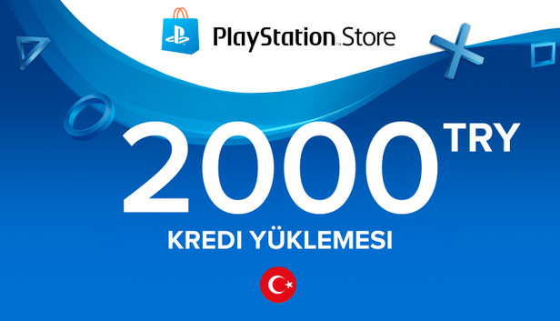 Tarjeta regalo de PlayStation Store 2000 TRY