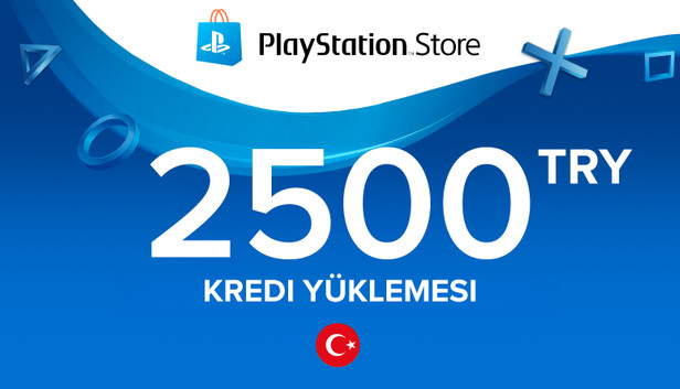 PlayStation Store-gavekort 2500 TRY