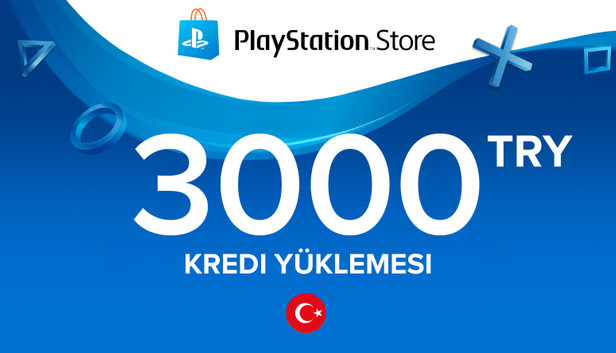 PlayStation Store-gavekort 3000 TRY