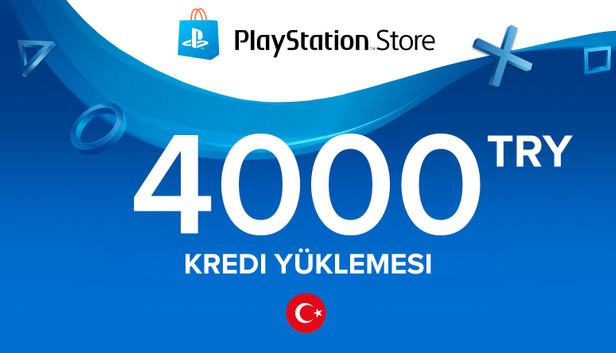 PlayStation Store-cadeaubon 4000 TRY