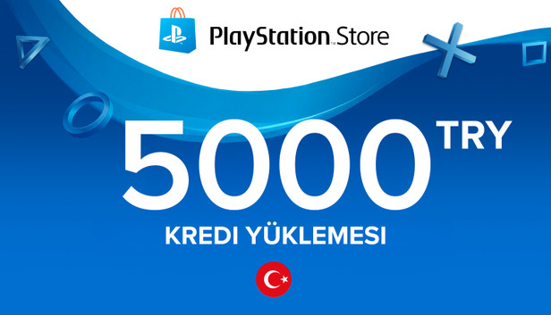Vale-presente da PlayStation Store 5000 TRY