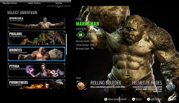 Achilles: Survivor - Supporter Pack screenshot 1