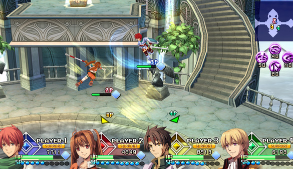 Ys vs. Trails in the Sky: Alternative Saga screenshot 1
