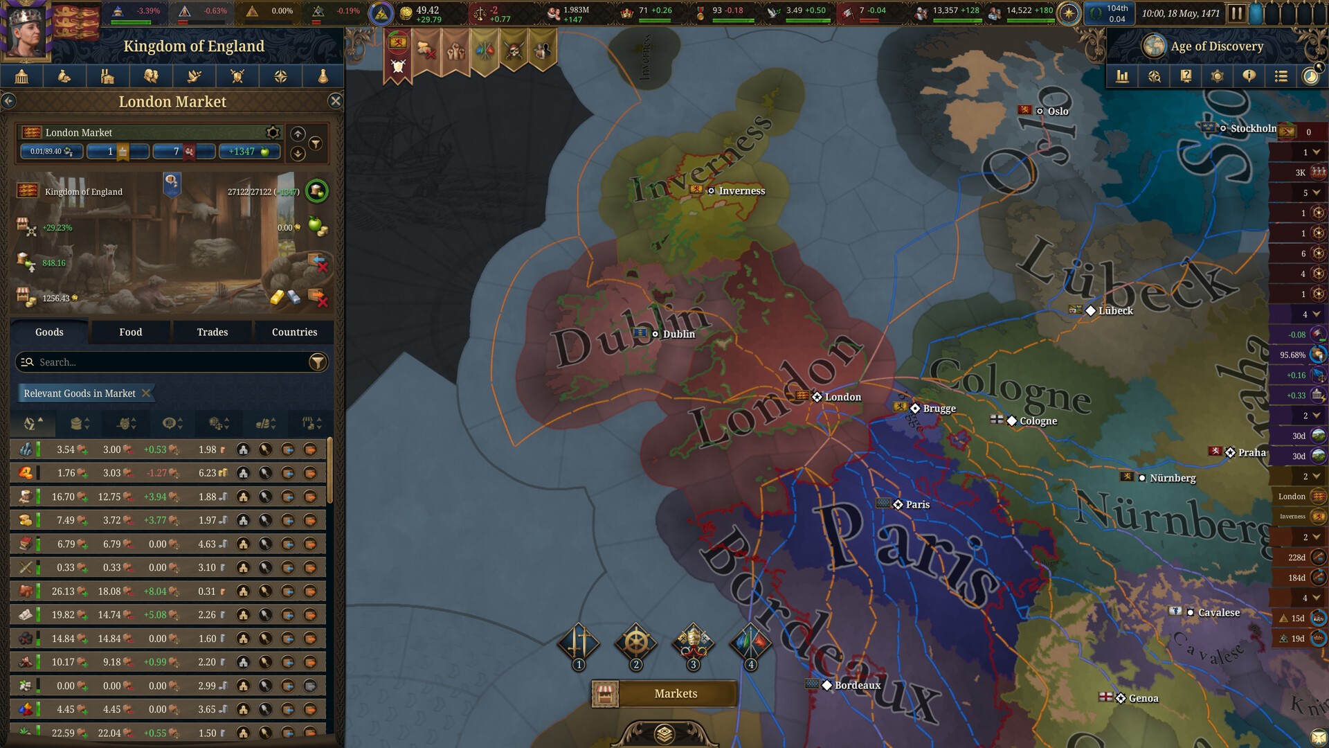 Europa Universalis V è Una simulazione storica profonda e complessa che ti sommergerà con menu tanto quanto ti spingerà attraverso secoli di storia globale 4 Acquista Europa Universalis V Premium Edition - PC (Steam)