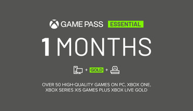 Xbox Game Pass Essential 1 Month (Microsoft Store)