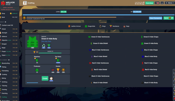 Melvor Idle: Expanded Edition screenshot 1