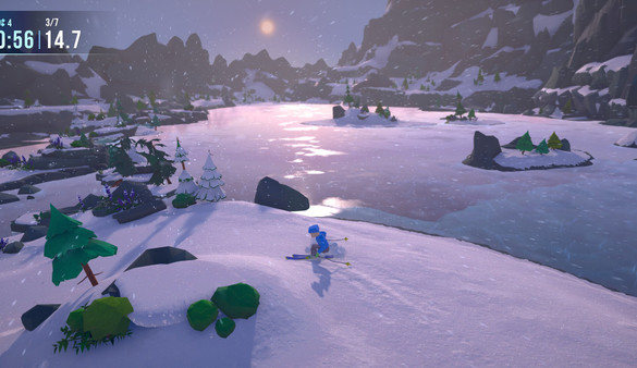 Lonely Mountains: Snow Riders screenshot 1