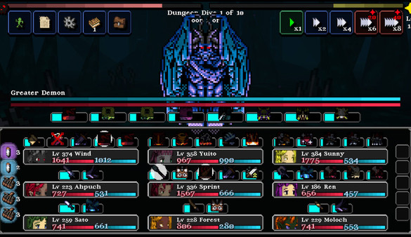 Legends of Dragaea: Idle Dungeons screenshot 1