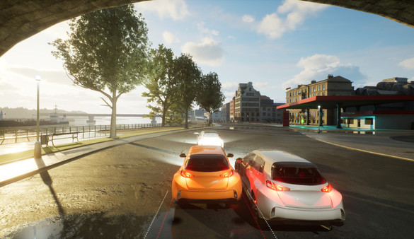 Autobahn Racing screenshot 1