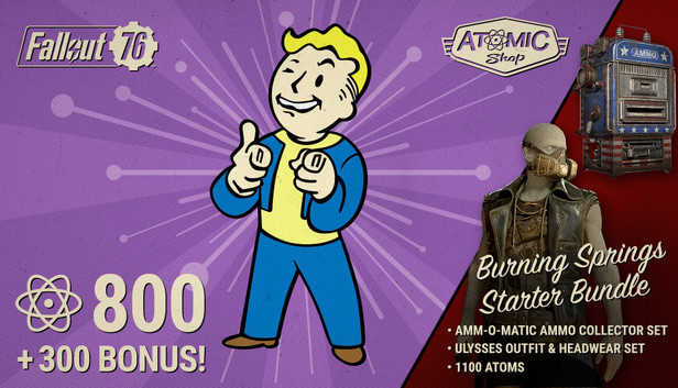 Fallout 76: Burning Springs Starter Bundle