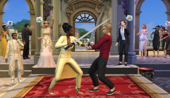 The Sims 4 „Królewskie dziedzictwo” screenshot 1