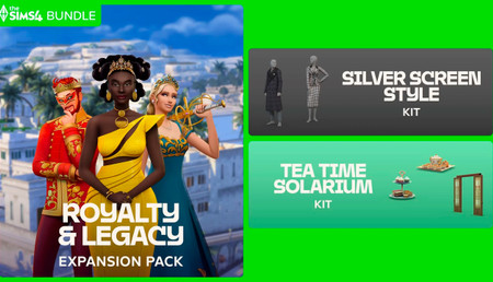 The Sims 4 Royalty & Legacy Grand Bundle