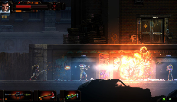 Huntdown: Overtime screenshot 1