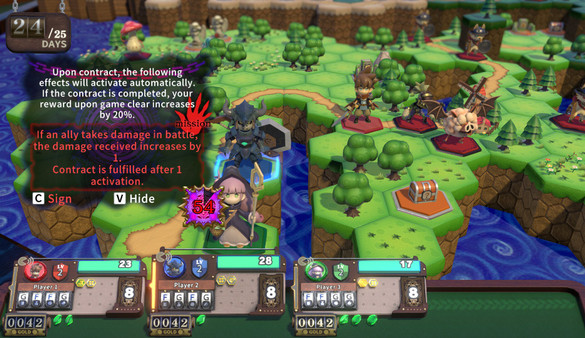 Viractal: Will You Trust Your Party? screenshot 1