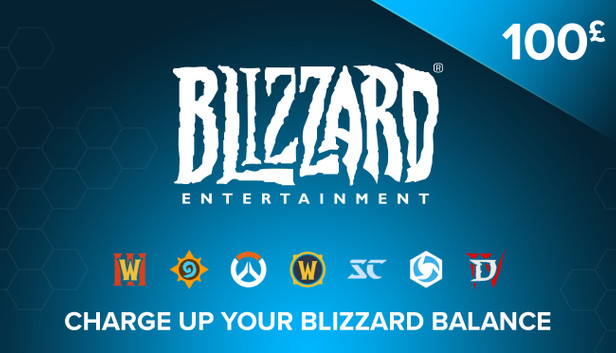 Blizzard / Battle.net Geschenkkarte 100£