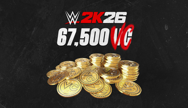 WWE 2K26: Pack de 67 500 Moedas Virtuais