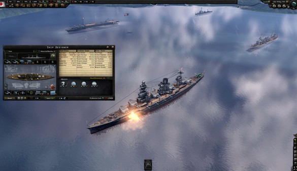 Hearts of Iron IV: Warships of the Pacific screenshot 1