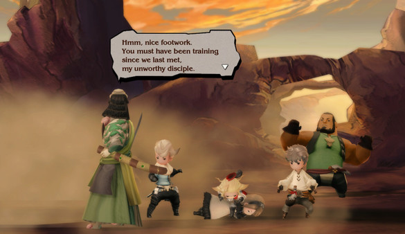 Bravely Default: Flying Fairy HD Remaster screenshot 1