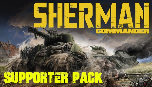 Sherman Commander - Supporter Pack
