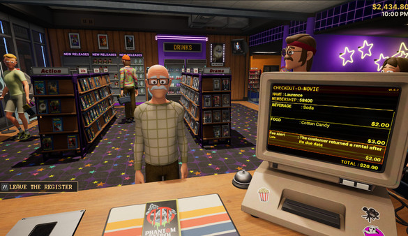 Retro Rewind - Video Store Simulator screenshot 1