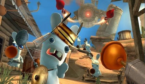 Rayman Raving Rabbids screenshot 1