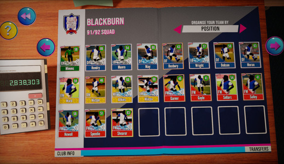 NUTMEG! A Nostalgic Deckbuilding Football Manager screenshot 1