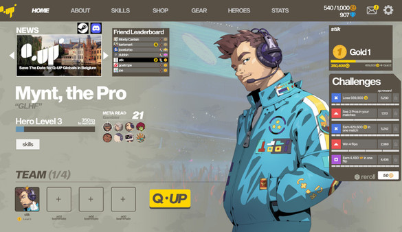 Q-UP screenshot 1