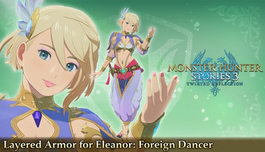 Monster Hunter Stories 3: Twisted Reflection - Layered Armor voor Eleanor: Foreign Dancer