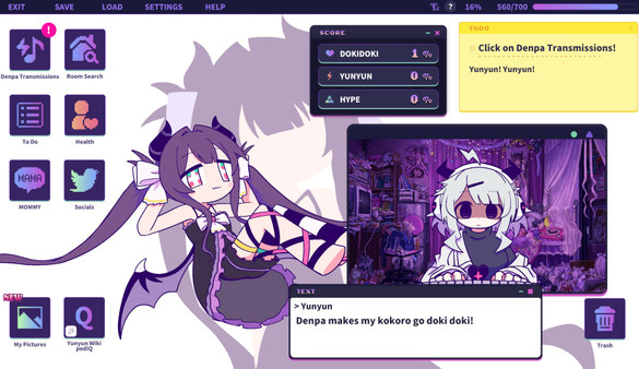 Yunyun Syndrome!? Rhythm Psychosis screenshot 1