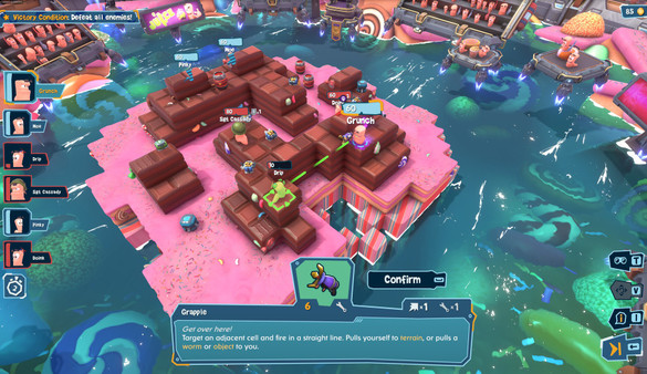 Worms Galactic Tactics screenshot 1