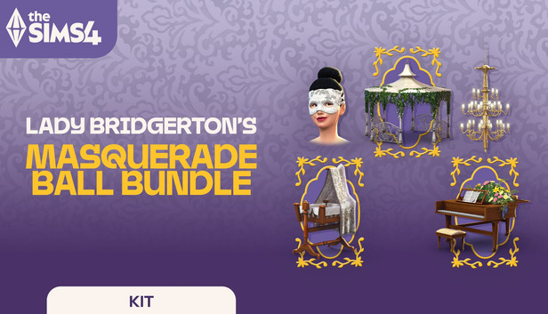 Collection Les Sims 4 Bal masqué de Lady Bridgerton