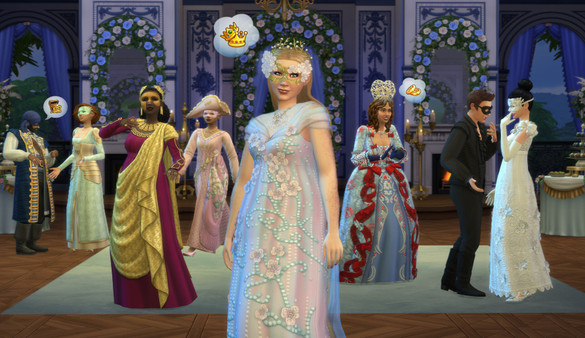 Los Sims 4 Baile de Máscaras de Lady Bridgerton - Colección screenshot 1