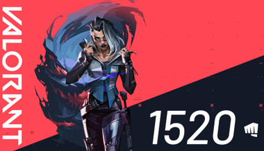 Valorant 15 USD - 1520 Riot Points