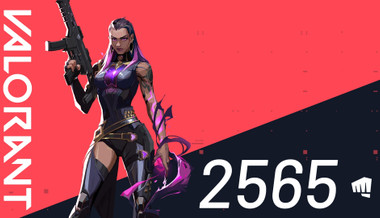 Valorant 25 USD - 2565 Riot Points