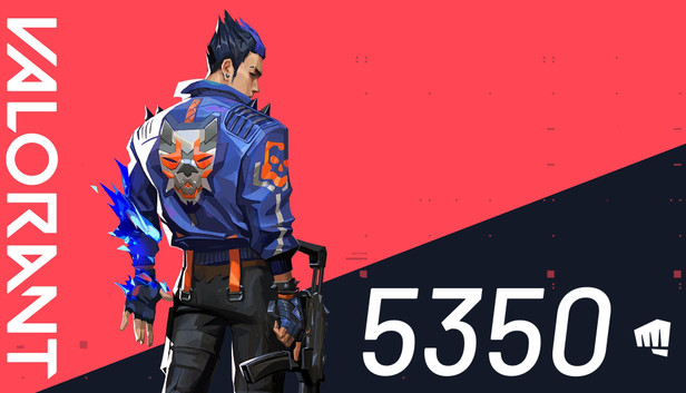 Valorant 50 USD - 5350 Riot Points