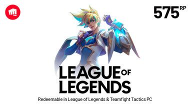 League of Legends 5 USD - 575 Riot Points