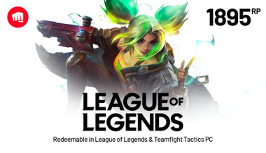 League of Legends 15 USD - 1895 Riot Points