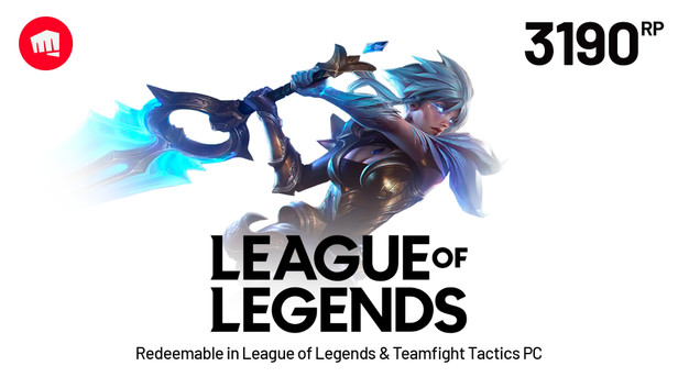 League of Legends 25 USD - 3190 Riot Points