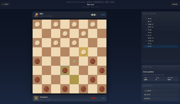 Checkers Kingdom screenshot 1