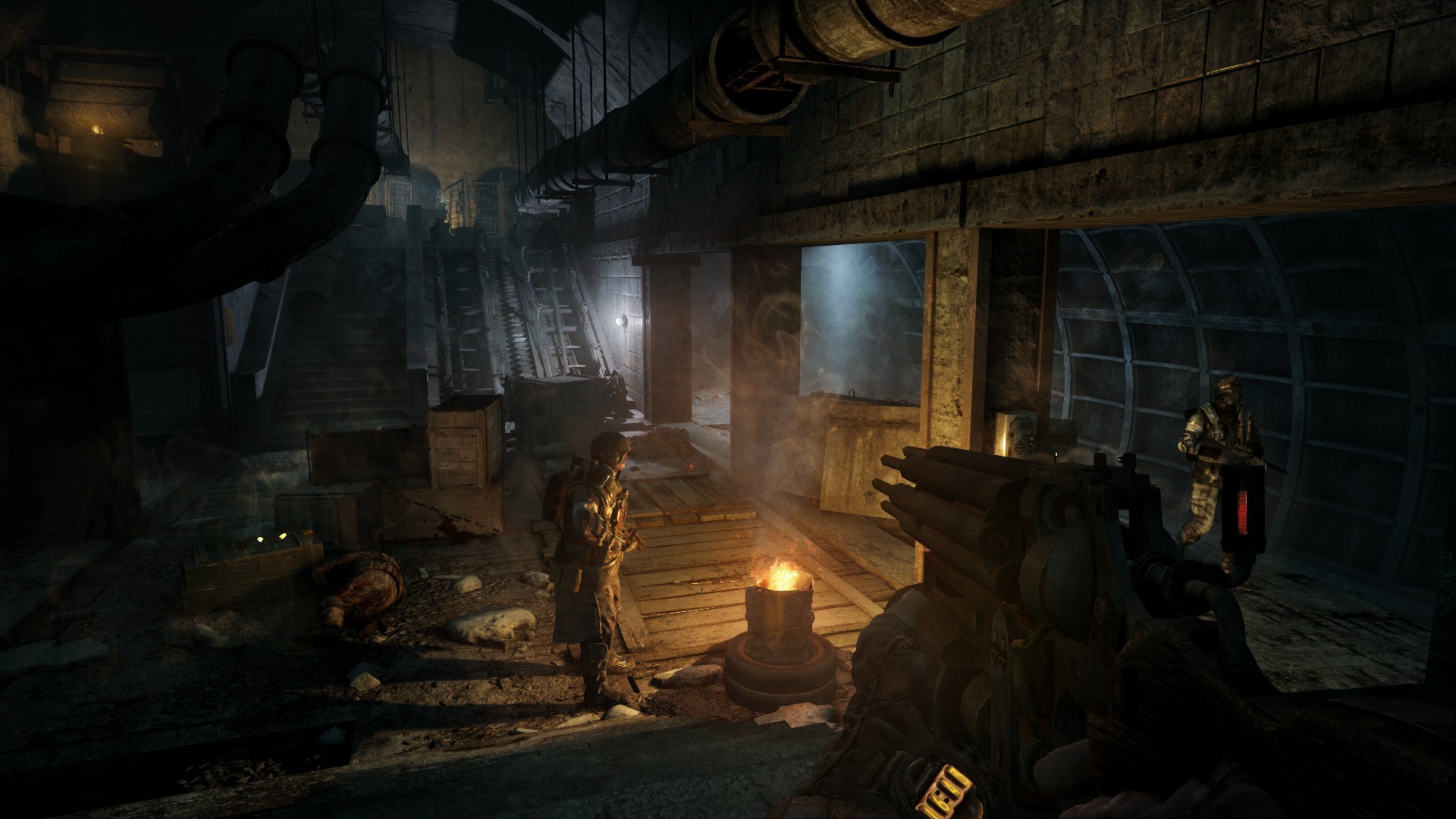 Metro 2033 Redux gameplay