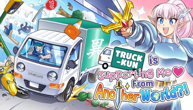 Truck-kun is Supporting Me from Another World?!