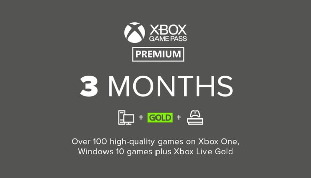 Xbox Game Pass Premium 3 Months