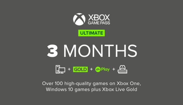 Xbox Game Pass Ultimate 3 Monate