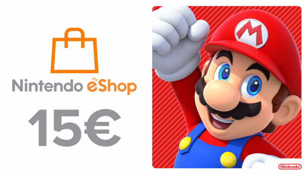 Carte Nintendo eShop 15€