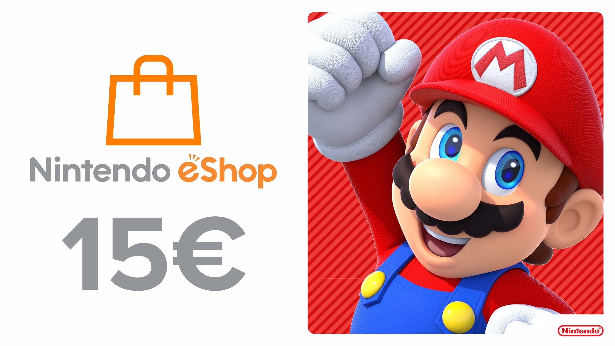 Carte-cadeau de 20 $ pour Nintendo eShop - Téléchargement
